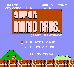 Super Mario Bros for TurboGrafx-16 - My Super Score - User Screenshot